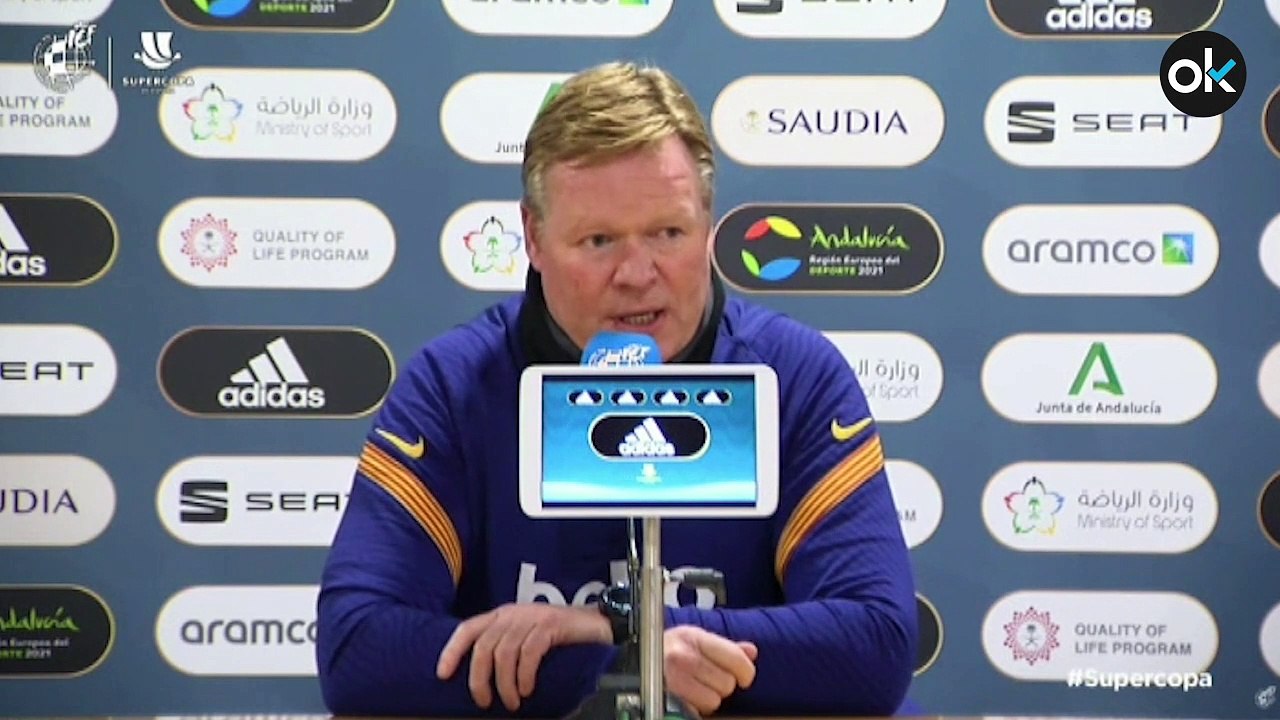 Koeman: "La decisión final será de Messi"