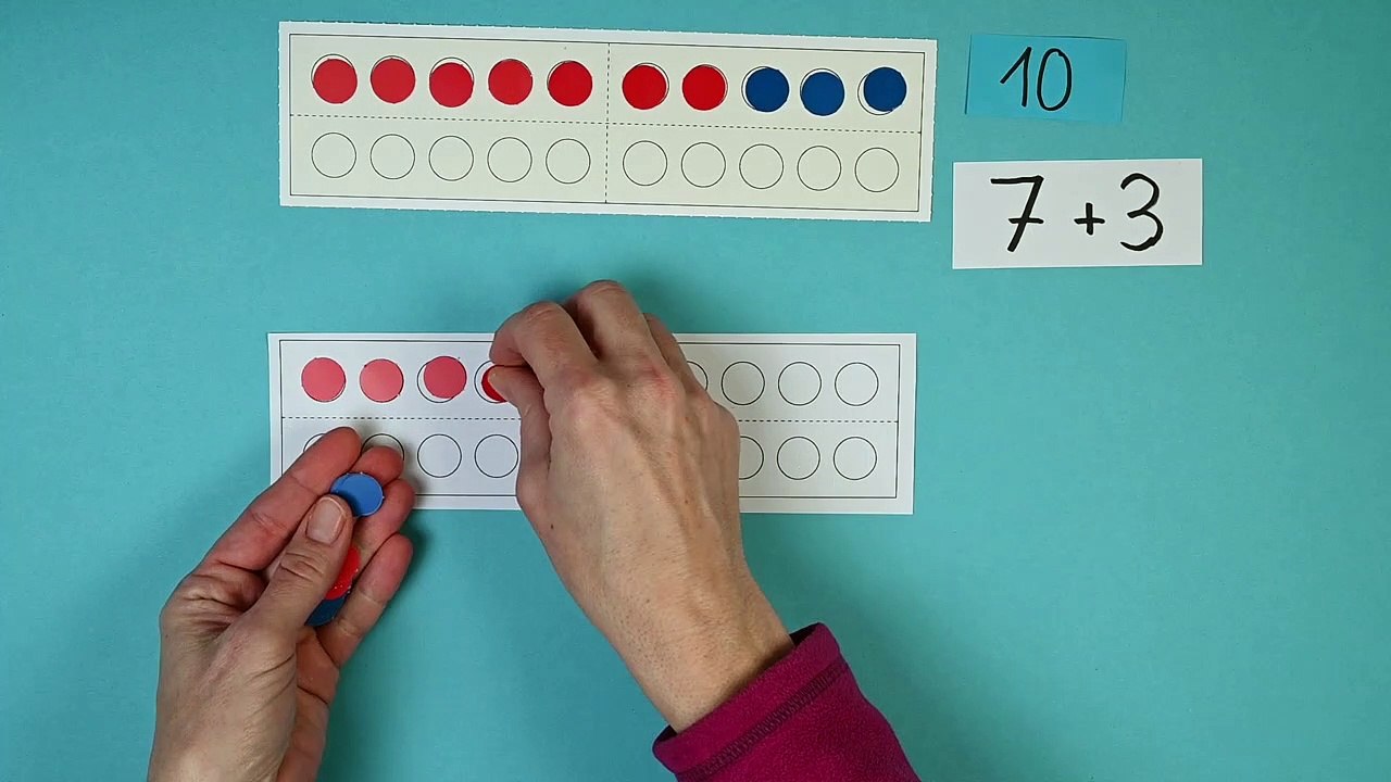 Plusaufgaben im 20er Feld