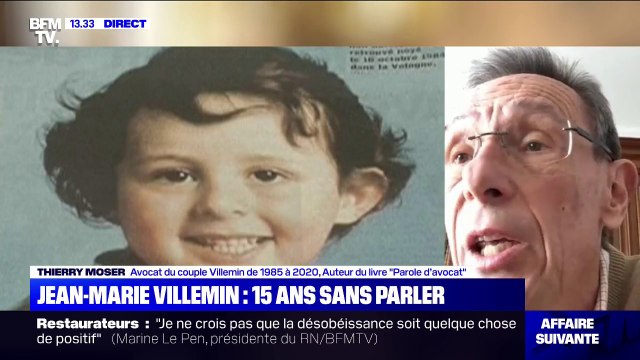 Affaire Grégory: l'avocat du couple Villemin témoigne de leur résilience