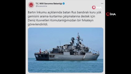 - MSB: 'Bartın'a fırkateyn görevlendirildi'