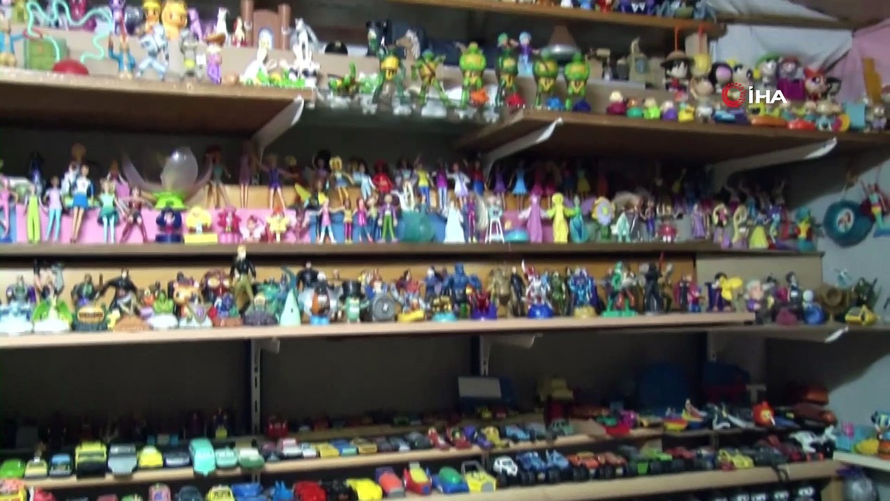 İki senede 3 bin 500'ün üzerinde oyuncak topladı - Dailymotion Video