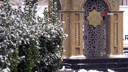 Aksaray’da kar yağışı etkisini sürdürüyor