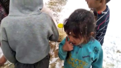 Mahsur kalan aile için seferber oldular