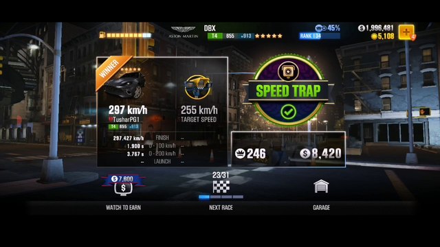 CSR 2 Gameplay - Prestige Cup (Season 119) - Aston Martin DBX (Race 21 - 30)