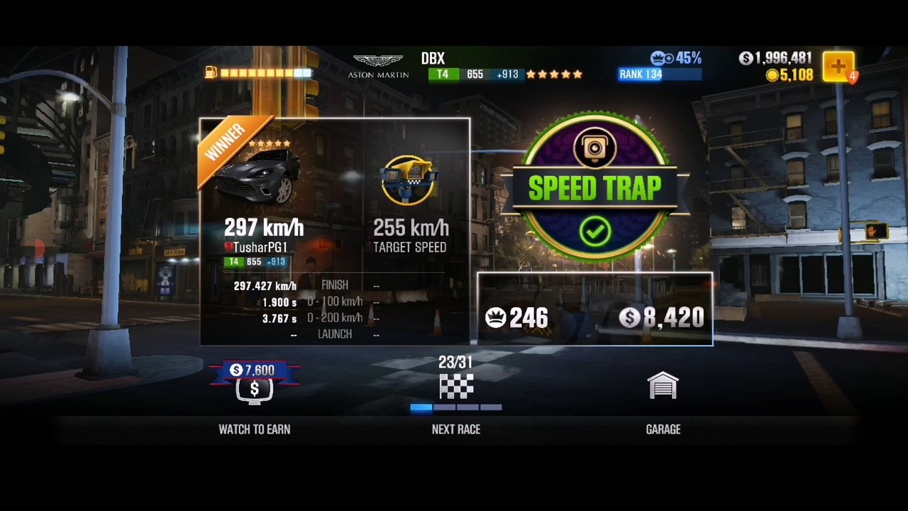 CSR 2 Gameplay - Prestige Cup (Season 119) - Aston Martin DBX (Race 21 - 30)