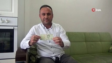 “Bu son param üzülerek harcıyorum” yazılı paranın sahibini arıyor