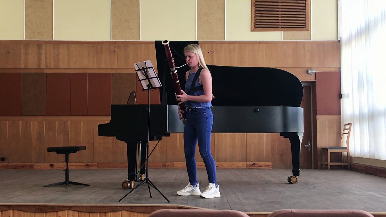 J.S.Bach - Partita BWV 1013 Transcribed for Bassoon Solo