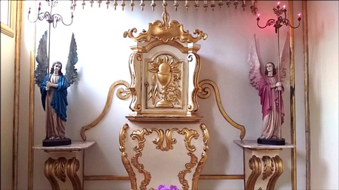 Oração da Chaga do Ombro de Jesus e a Virgem Maria