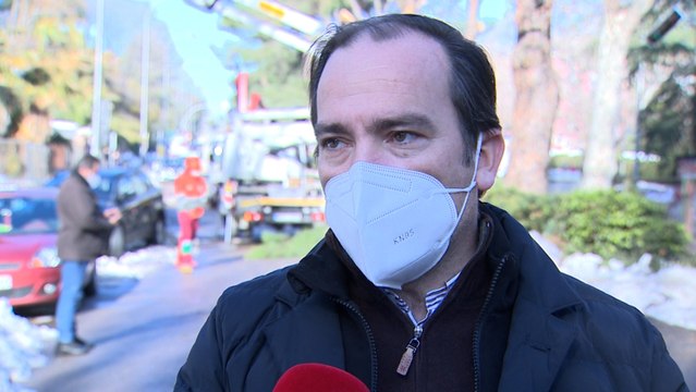 Madrid retira residuos de forma progresiva tras el temporal 'Filomena'