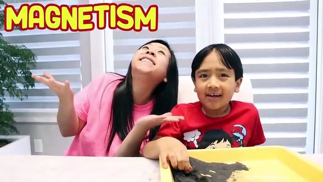 Learn about Magnets and Magnetism for kids! Educational Video with Ryan's World!