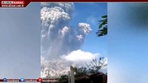 Endonezya'da önce deprem, sonra heyelan, şimdi de volkan: Merapi Yanardağı faaliyete geçti