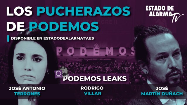 PODEMOS LEAKS con RODRIGO VILLAR. Los PUCHERAZOS de PODEMOS