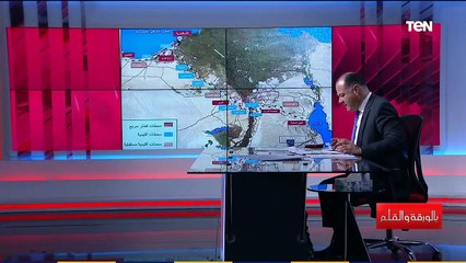 الديهي يرد بقوة بعد الهجوم على مشروع القطار الكهربائي ويشرح بالخريطة: ده ربط إفريقيا بأوروبا