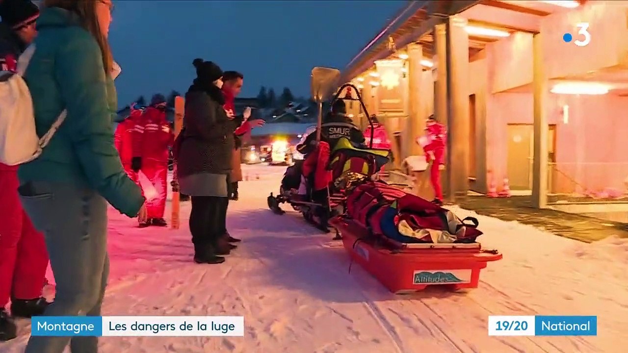 Montagne : les risques sous-estimés de la luge