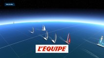 La cartographie du dimanche 17 janvier - Voile - Vendée Globe