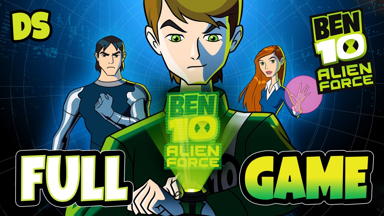 Ben 10 Alien Force FULL GAME Walkthrough (DS)