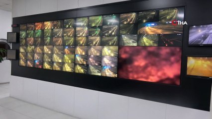 TEM’in 23 kilometrelik Bolu Dağı geçişi 93 kamerayla izleniyor