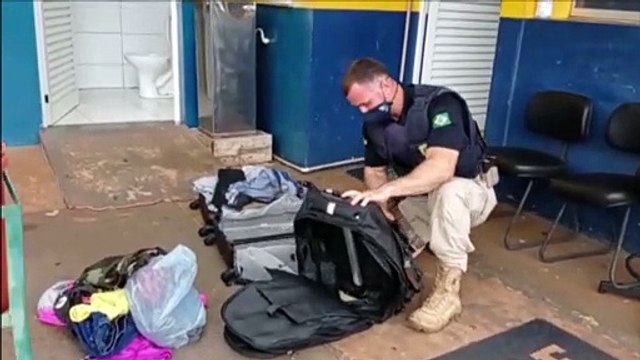 Paraguaio é preso pela PRF com quase 5 kg de haxixe na BR-277, em Santa Terezinha de Itaipu