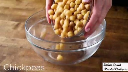 Indian Spiced Roasted Chickpeas Recipe - Oh So Good!