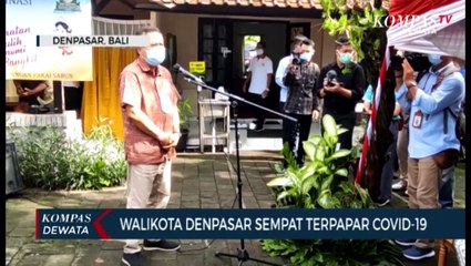 Walikota Denpasar Tidak Penuhi Syarat Vaksinasi