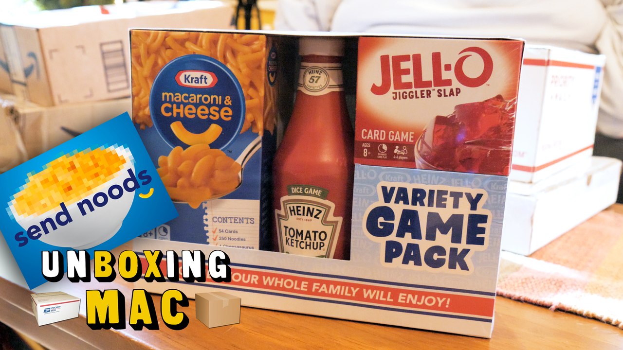 UnBoxing Mac 39: Kraft Game Pack, "Send Noods," and RI Retail Ornaments