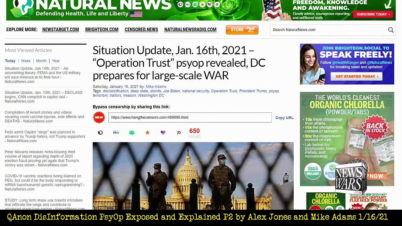 QAnon DisInformation PsyOp Exposed Explained P2