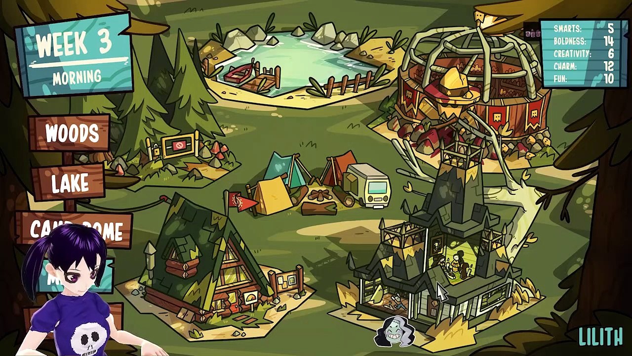 Lilith plays Monster Camp #3