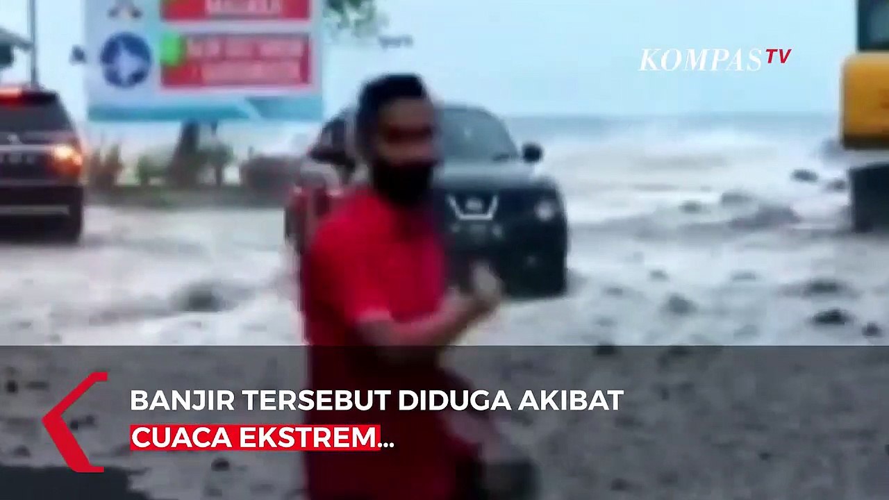 Penampakan Mal di Manado Tergenang Banjir Imbas Cuaca Ekstrem