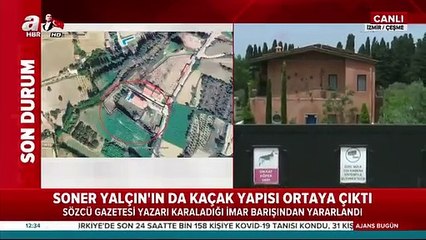 Soner Yalçın'ın skandalı ilk kez görüntülendi