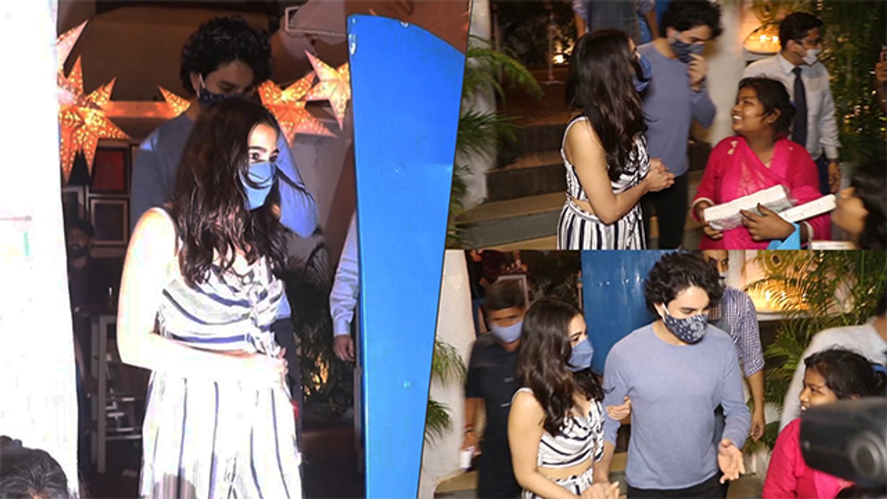 Sara Ali Khan & Ibrahim Set The Bar For Sibling Gaols High As They Get Papped Holding Hands