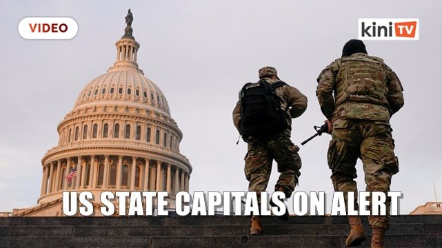 US state capitals, Washington on alert for possible pro-Trump armed protests