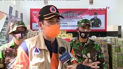 Bantuan Presiden Tiba di Mamuju Untuk Korban Gempa