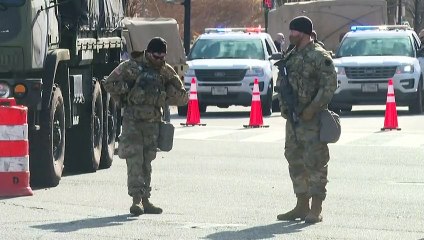 Acorazado y en alerta máxima, Washington ultima los preparativos de la investidura de Joe Biden