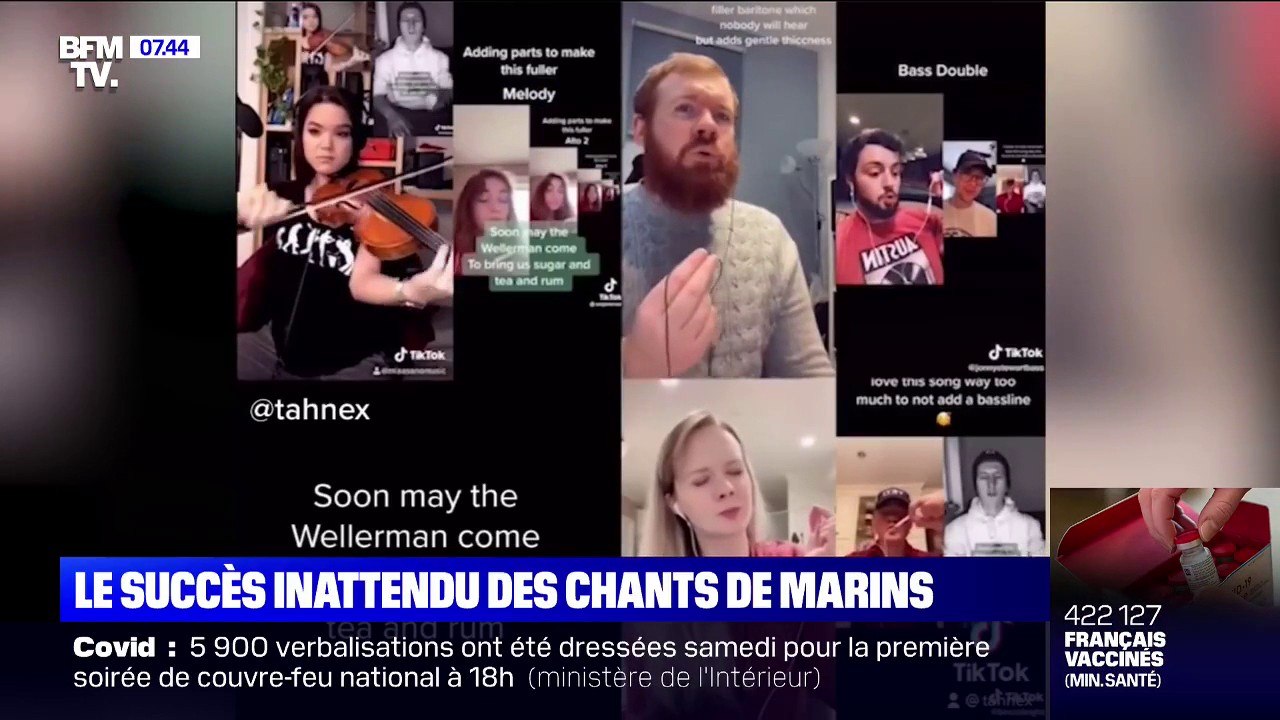 Sur TikTok, un chant marin s'offre un succès inattendu