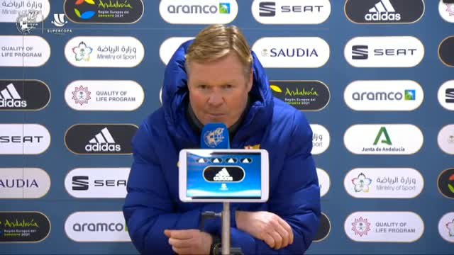 Koeman: Estamos tristes y decepcionados