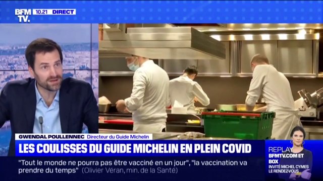 Gwendal Poullenec, directeur du guide Michelin: Nos inspectrices et inspecteurs ont effectués cette année autant de repas que les années précédentes