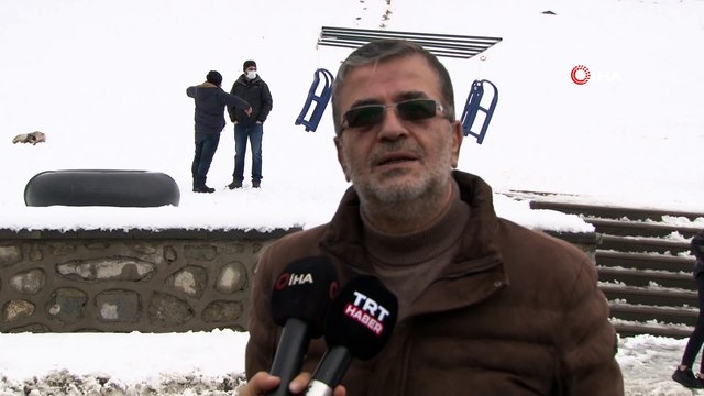 Ayder Yaylası beyaza büründü