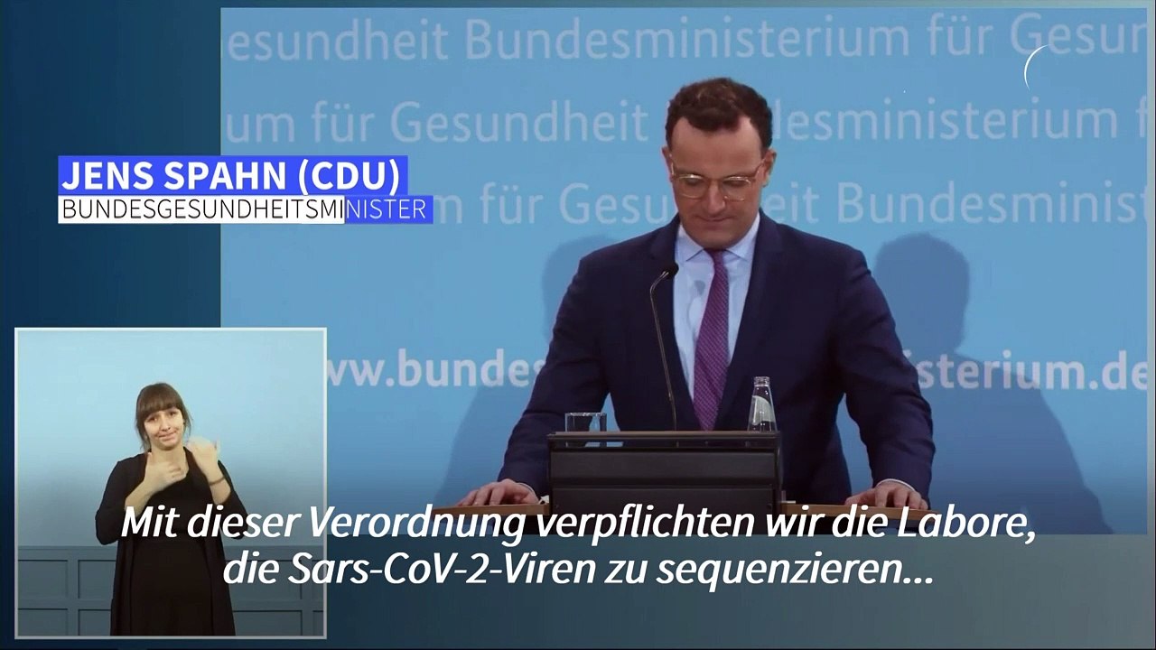 Nach Kritik an Spahn: Corona-Mutanten werden besser untersucht