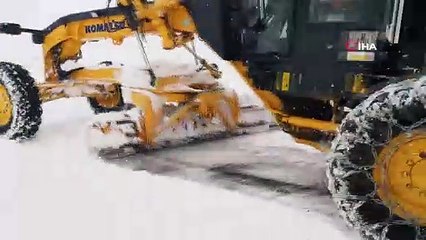 Bingöl’de kar 281 köy yolunu ulaşıma kapattı