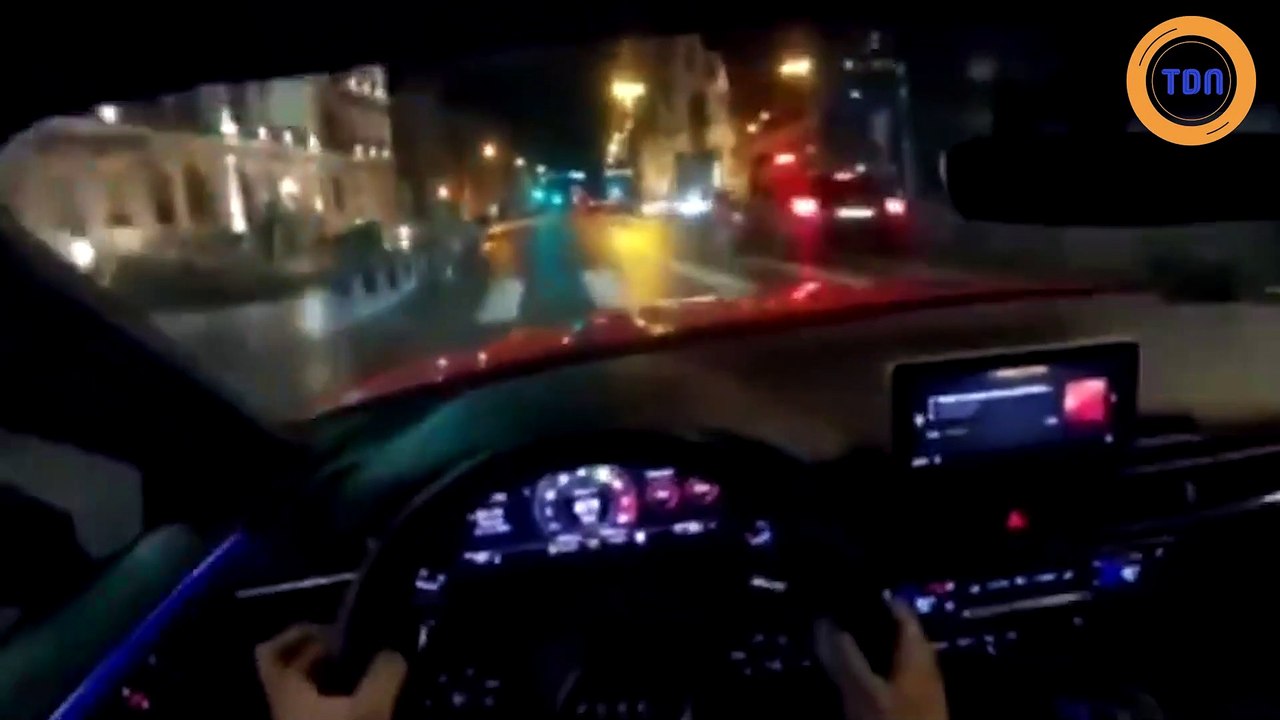 Il se filme dans les rues de Lyon, à 120 km/h dans les rues et à près de 200 km/h sur les quais