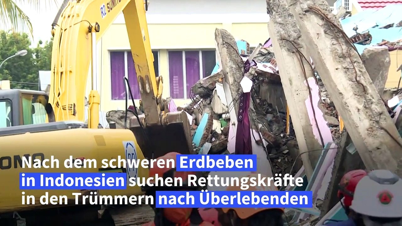 Indonesien: Zahl der Erdbeben-Opfer steigt auf mindestens 84