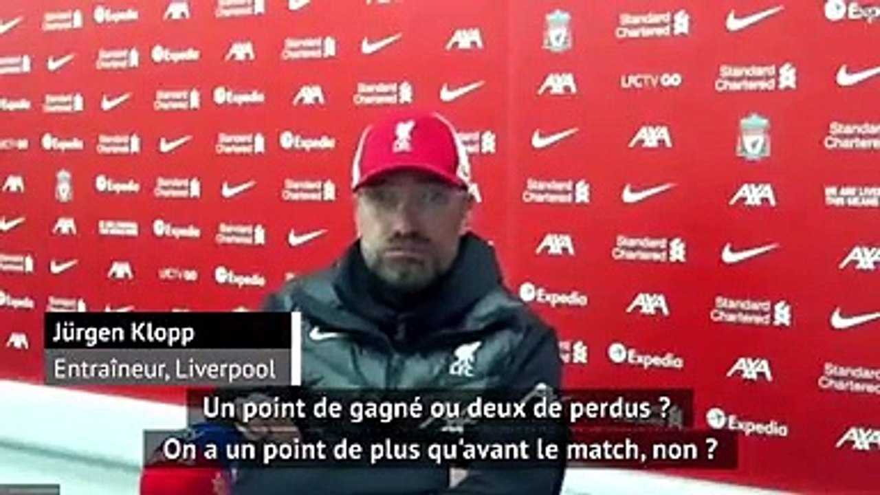 Klopp : "le plus important, c'est jouer la Ligue des champions"