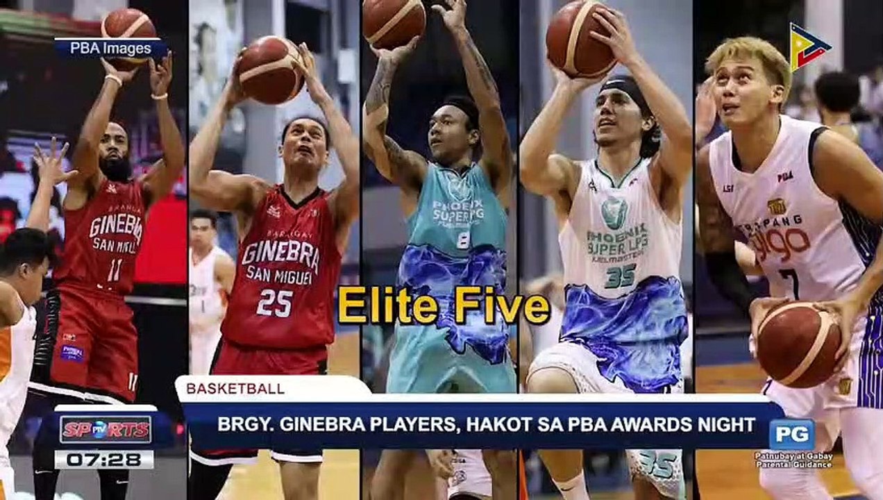 SPORTS BALITA: Brgy. Ginebra Players, hakot sa PBA Awards Night