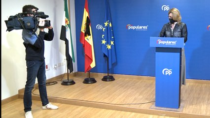 Rueda de prensa del PP de Extremadura