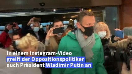 Nawalny nennt Vorgehen gegen ihn "Gipfel der Rechtlosigkeit"