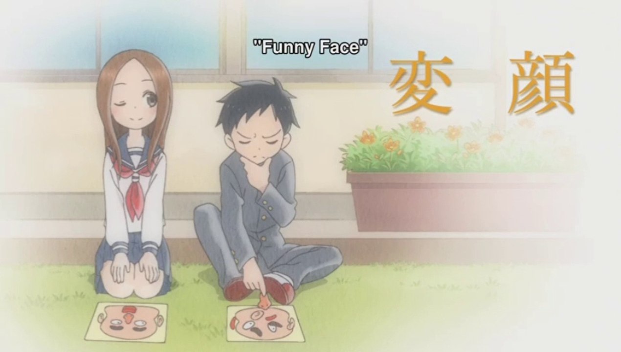 Karakai Jouzu no Takagi-san | Teasing master ep 1 English dubbed  | Funny face