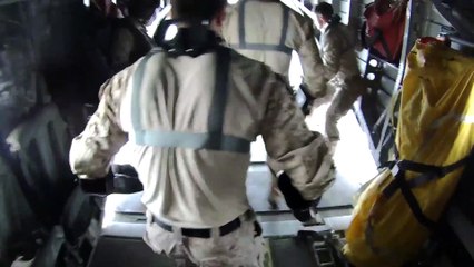 Maritime Raid Force • Combat Cameraman • Helo Casts from Helicopter