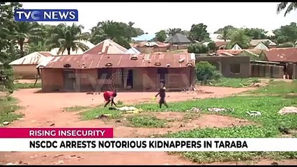 Download Video: NSCDC arrests notorious kidnappers in Taraba