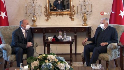 Son Başbakan Binali Yıldırım’dan Vali Karadeniz’e ziyaret