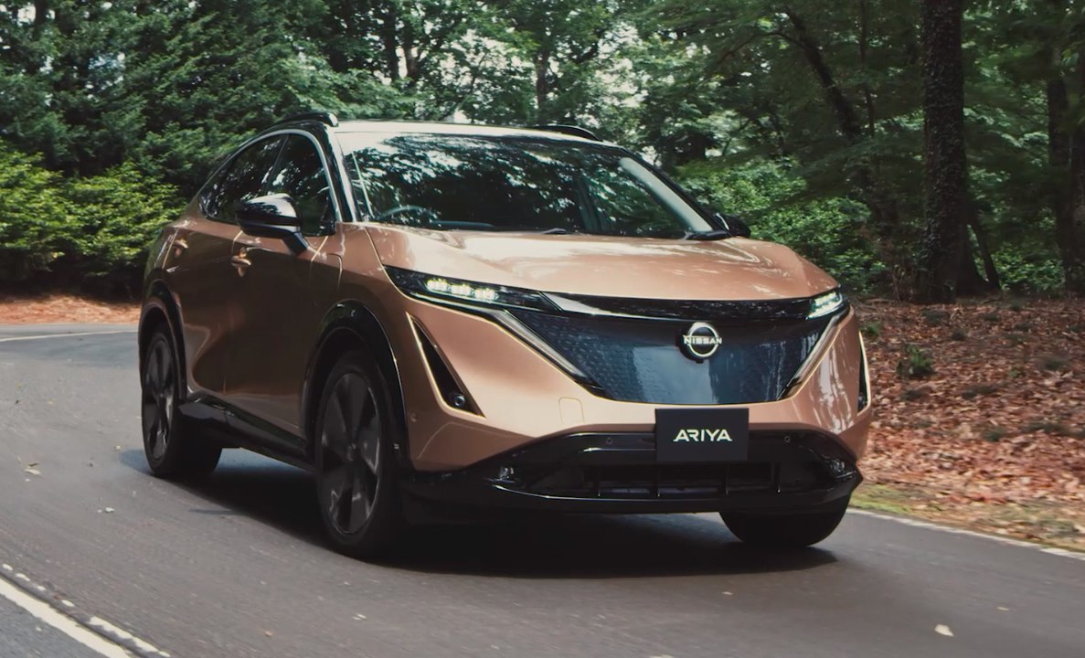 VÍDEO: el NISSAN ARIYA en movimiento | Te contamos todos sus detalles